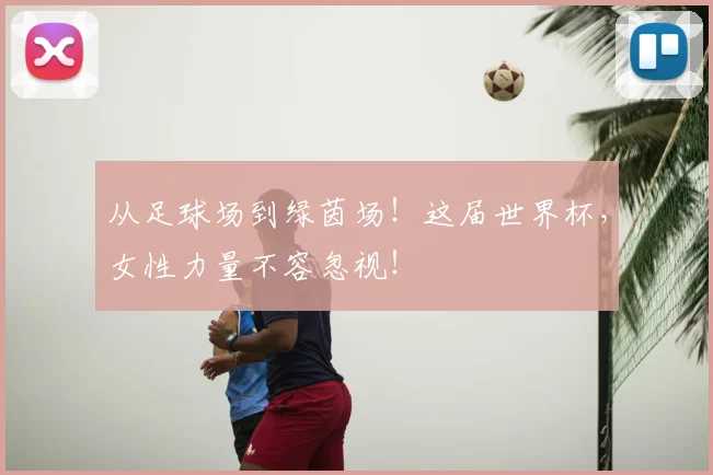 从足球场到绿茵场!这届世界杯,女性力量不容忽视!